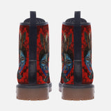 Leather Boots African Motifs