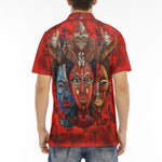 Men's Polo Shirt African Motifs