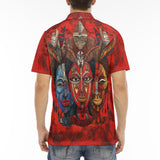 Men's Polo Shirt African Motifs