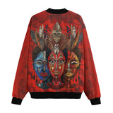 Bomber Jacket African Motifs