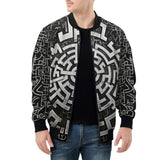 Bomber Jacket Mystical Maze Artwork