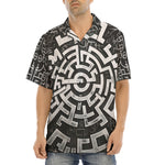 Hawaiian Shirt Mystical Maze Artwork