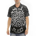 Men's Polo Shirt Mystical Maze Artwork