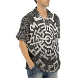 Hawaiian Shirt Mystical Maze Artwork