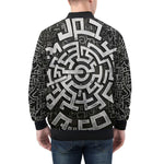 Bomber Jacket Mystical Maze Artwork