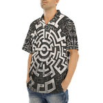 Hawaiian Shirt Mystical Maze Artwork