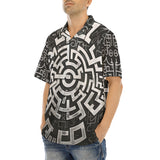 Hawaiian Shirt Mystical Maze Artwork