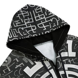 Men's Zip Up Hoodie Mystical Maze Artwork