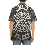 Hawaiian Shirt Mystical Maze Artwork