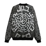 Bomber Jacket Mystical Maze Artwork