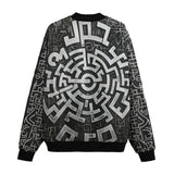 Bomber Jacket Mystical Maze Artwork