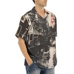 Hawaiian Shirt Street Brush Strokes Painting