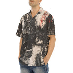 Hawaiian Shirt Street Brush Strokes Painting
