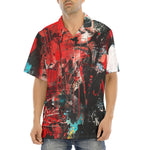Hawaiian Shirt Graffiti Chaotic Collage