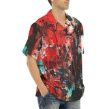 Hawaiian Shirt Graffiti Chaotic Collage