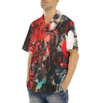 Hawaiian Shirt Graffiti Chaotic Collage