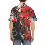 Hawaiian Shirt Graffiti Chaotic Collage