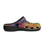 Classic Clogs Sparkling Gemstones with Flowers