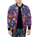 Bomber Jacket Kaleidoscope of Vibrant Colors