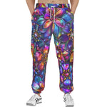 Men's Sweatpants Kaleidoscope of Vibrant Colors