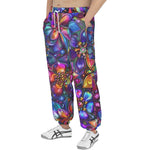 Men's Sweatpants Kaleidoscope of Vibrant Colors