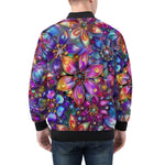 Bomber Jacket Kaleidoscope of Vibrant Colors