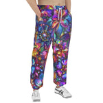 Men's Sweatpants Kaleidoscope of Vibrant Colors