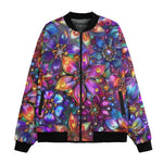 Bomber Jacket Kaleidoscope of Vibrant Colors