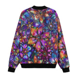 Bomber Jacket Kaleidoscope of Vibrant Colors