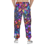 Men's Sweatpants Kaleidoscope of Vibrant Colors