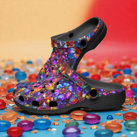 Classic Clogs Kaleidoscope of Vibrant Colors