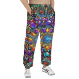Men's Sweatpants Shiny Gemstones Bright Colors Mandala