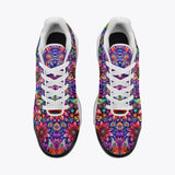 Air Cushion Sneakers Colorful Flower designs and Crystals
