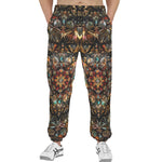 Men's Sweatpants Colorful Mandala Digital Art