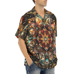 Hawaiian Shirt Colorful Mandala Digital Art