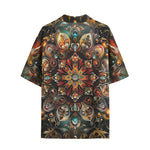 Hawaiian Shirt Colorful Mandala Digital Art