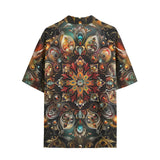 Hawaiian Shirt Colorful Mandala Digital Art