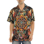 Hawaiian Shirt Colorful Mandala Pattern