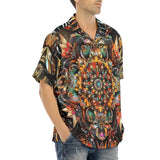 Hawaiian Shirt Colorful Mandala Pattern