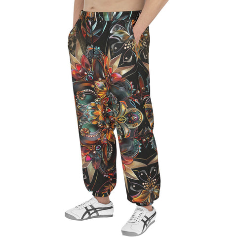 Men's Sweatpants Colorful Mandala Pattern