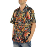Hawaiian Shirt Colorful Mandala Pattern
