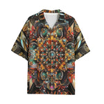 Hawaiian Shirt Colorful Mandala Pattern