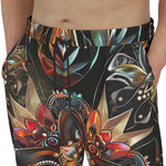 Men's Sweatpants Colorful Mandala Pattern