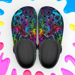 Classic Clogs Swirling shapes and Vibrant Colors