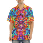 Hawaiian Shirt Vibrant Rainbow Colors