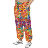 Men's Sweatpants Vibrant Rainbow Colors