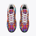 Air Cushion Sneakers Vibrant Rainbow Colors