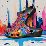Classic Clogs Vibrant Rainbow Colors