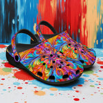 Classic Clogs Vibrant Rainbow Colors