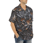 Hawaiian Shirt Gothic Floral and Leaves Ornament